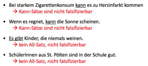 Was sind Hypothesen? KEINE wissenschaftlichen Hypothesen sind