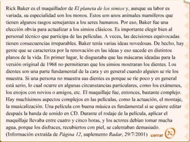 TEXTO INCOHERENTE Revísalo y propon la eliminación de cinco o seis oraciones a fin de transformarlo en un texto coherente. Después vuelve...