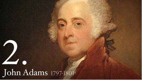 2nd President of the U.S.