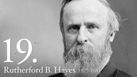 19th President of the U.S.