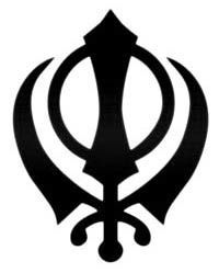 Symbol associated with Sikhism