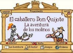 Ficha técnica Nombre: juego de el caballero don quijote, la aventura de los molinos. Área: cognitiva e instrumental de lectoescritura. Ni...