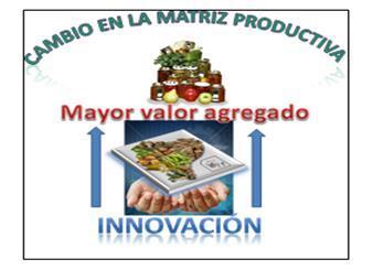 NUEVA MATRIZ PRODUCTIVA Implica establecer una nueva forma de producción y consumo fundamentada en el conocimiento y las capacidades de l...