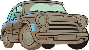 SUCIO El coche está sucio