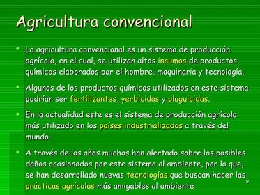 INSUMOS AGROPECUARIOS CONVENCIONALES