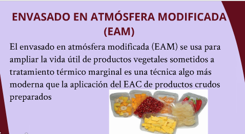 Uso de atmosferas modificadas
