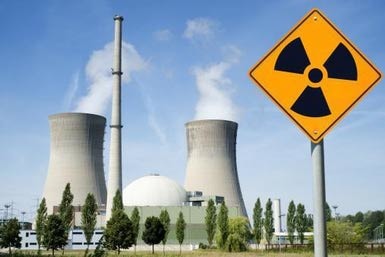 What kind of energy is generated when radiactive materials like uranium, cesium and plutonium are used?