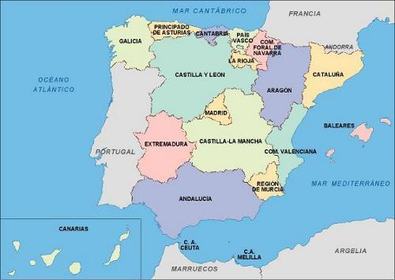 ¿Donde se localizan las áreas más desarrolladas?
