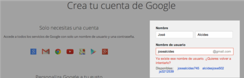 Paso 3: Escribe tu Nombre completo en los espacios en blanco y recuerda que para escribir los datos que te piden, debes hacer clic sobre ...