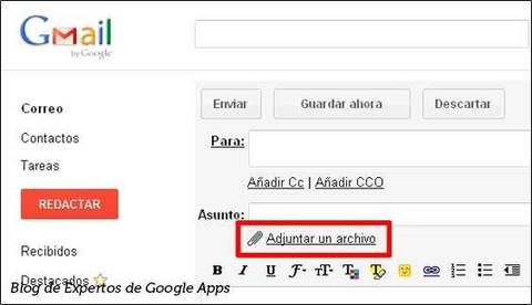 adjuntar archivos en Gmail es para pegar un archivo que tengas guardado en la Pc en un mensaje que lo vallas a enviar es útil para enviar...