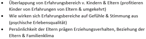 analytische Perspektive auf diese Sozialisationskontexte zeigt die Zusammenhänge... ... innerfamiliären Sozialisationsgeschehens