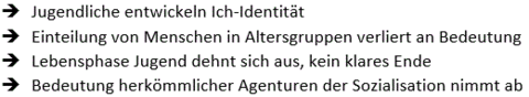 Entstrukturierung, Destandardisierung
