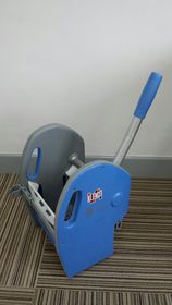 * To wring the mop dry