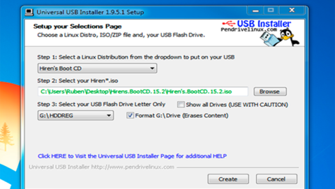 Cuando termine, reinicia tu ordenador y configura la BIOS para que se inicie desde la unidad USB, en lugar de hacerlo desde el disco duro...