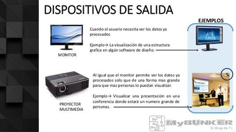 Dispositivos de salida