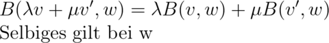 Bilinearform, Skalarprodukte und Orthogonale Abbildungen
