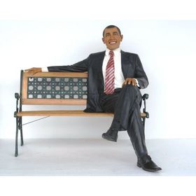 SITS DOWN