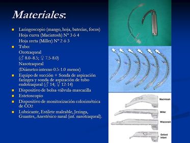INTUBACION ENDOTRAQUEAL