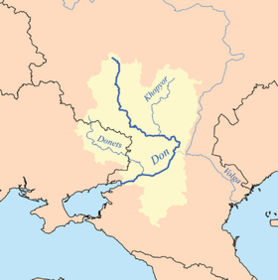 Continent: Europa. Naiximent:Meseta central de Russia. Desembocadura: Mar de Azov. Longitud:1950km. Cabal: 8060 l / s Conca hidrográfica:...