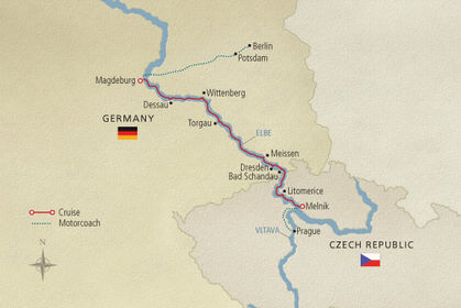 Continent: Europa. Naiximent: Bohemia. Desembocadura: Mar del Nort. Longitud: 1091 km. Cabal: 324l/s Conca hidrogràfica: Elba.