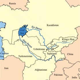 Continent: Àsia Naiximent: Confluencia de los Naryn Desembocadura: Mar Aral del Nord Longitud: 2212 km Cabal: 1180 m³/s Afluents: No té n...