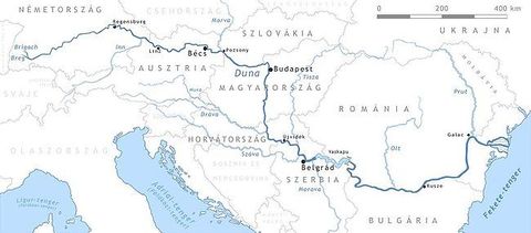 Rius d'Europa Naiximent: Riu Brigach Desembocadura: Delta el Danubi Longitud: 2.860 km Caudal: 6.500 mtrs cubicos /S Afluentes: Lech, Isa...