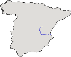 Continent: Europa Naiximent: Cerro de San felipe Desembocadura:Mar mediterranio Longitud: 498 km Cabal: 49,22 m³/s Afluents: Rio Albaida,...