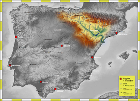Continet: Europa Naiximent: Pico Tres Mares Desembocadura: Mar Mediterrani Longitud: 930 km Cabal: 426 m³/s Afluents:Río Bayas Río Zadorr...