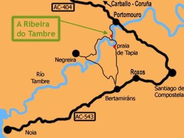 -Continent: Europa -Naiximent: Lugar de O meson parroquia de Codesoso -Desembocadura: oceà Atlàntic -Longitud: 125Km -Cabal: -m3/s -Aflue...