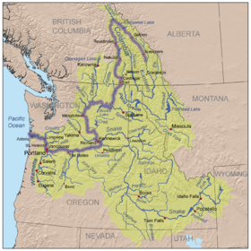 Continent: America Naiximent: Lago Columbia Desembocadura: Océano Pacífico Longitud: 2.044 km Cabal: 7.500 m³/s Afluents: Snake, Kotenay ...
