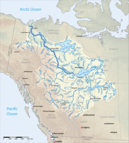 Continent: América Naixement: Llac Gran Esclavo Desembocadura: Mar de Beaufort Longitud: 1738 km Cabal: 9700 m3/s Conca hidrogràfica: Lla...