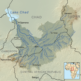 Continent: Àfrica Naiciment: Republica CentroAfricana Desembocadura: Lago Chad Cabal: 1972537m3 Longitud: 1400km Afluents: Aouk, Keïta, S...
