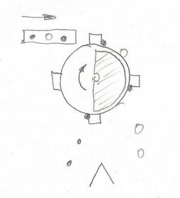 Trommelmagnetscheider - Abwerfende Form