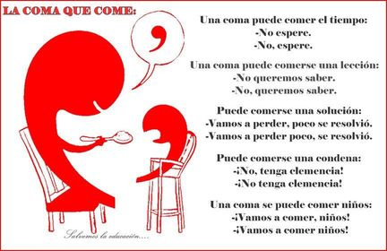 La coma ( , )