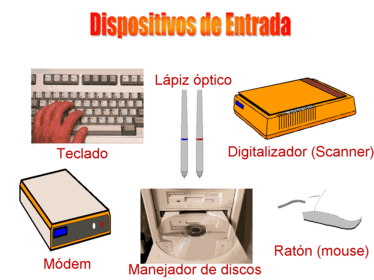 Los dispositivos de entrada: Son aquellos que sirven para introducir datos a la computadora para su proceso. Los datos se leen de los dis...