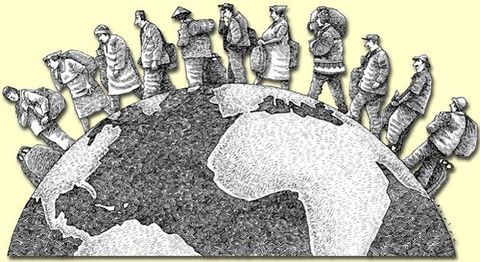 Geografía humana : migración
