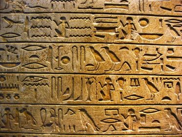 Egyptian picture writing