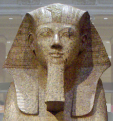 First great woman ruler in history; She ruled Egypt as king not as queen; Sculptures and masks show her with a false beard