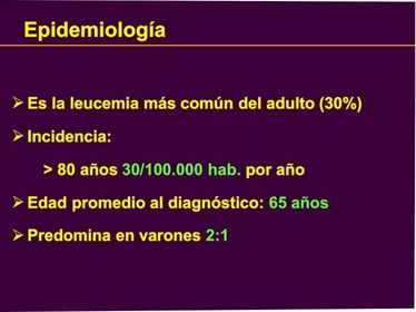 SÍNDROMES LINFOPROLIFERATIVOS CRÓNICOS. LINFOMAS NO HODGKIN LEUCEMIA LINFÁTICA CRÓNICA TEÓRICA Epidemiología
