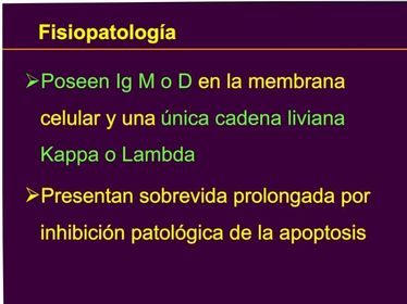 SÍNDROMES LINFOPROLIFERATIVOS CRÓNICOS. LINFOMAS NO HODGKIN LEUCEMIA LINFÁTICA CRÓNICA TEÓRICA Fisiopatología