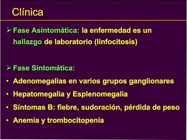 SÍNDROMES LINFOPROLIFERATIVOS CRÓNICOS. LINFOMAS NO HODGKIN LEUCEMIA LINFÁTICA CRÓNICA TEÓRICA Clinica