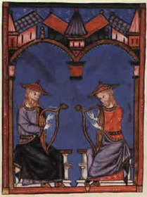 INSTRUMENTOS DE LAS CANTIGAS DE ALFONSO X EL SABIO.