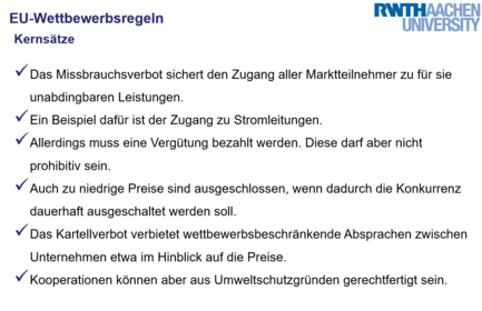 KS 5 EU Wettbewerbsregeln