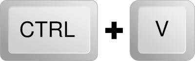 Ctrl V.