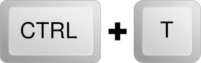 Ctrl T
