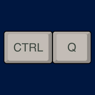 Ctrl Q.