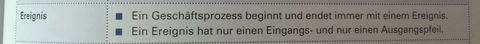 Lf 11.Geschäftsprozesse darstellen und optimieren ... Notationsregel Ereignis