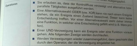 Lf 11.Geschäftsprozesse darstellen und optimieren ... Operatoren