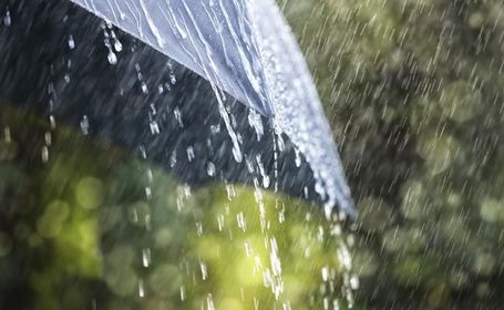 5. It's rainy