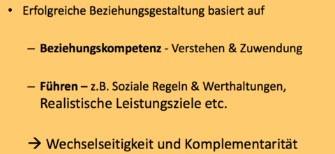 Beziehungsgestaltung mit Schüler/‐innen